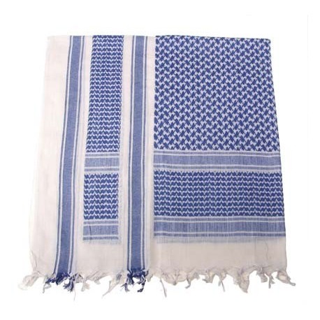 Pañuelo palestino azul-blanco