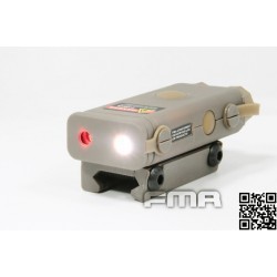 FMA PRO-LAS-PEQ10 red laser tan