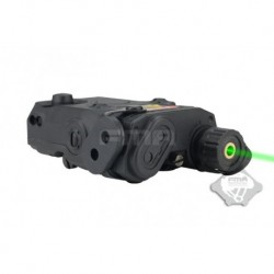 Laser verde estilo AN/PEQ-15 negro
