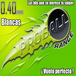 BOLAS SNIPER Proball 0.40grs BLANCA